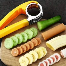 Load image into Gallery viewer, Stainless Steel Banana & Cucumber Slicer