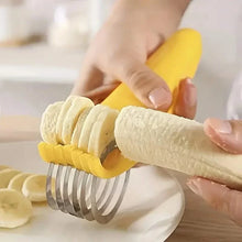 Load image into Gallery viewer, Stainless Steel Banana & Cucumber Slicer