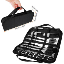 Load image into Gallery viewer, Stainless Steel BBQ Grill Tool Kit