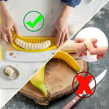 Load image into Gallery viewer, Stainless Steel Blade Banana Slicer