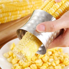 Load image into Gallery viewer, Stainless Steel Corn Stripper and Peeler Ring