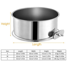 Load image into Gallery viewer, Stainless Steel Dog Pet Bowl