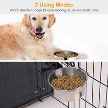 Load image into Gallery viewer, Stainless Steel Dog Pet Bowl