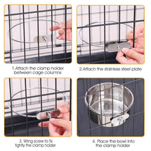 Load image into Gallery viewer, Stainless Steel Dog Pet Bowl
