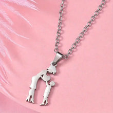 Load image into Gallery viewer, Stainless Steel Heartfelt Mother-Daughter-Son Necklace