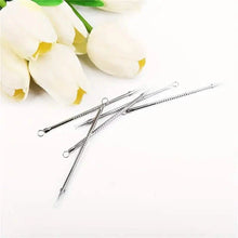 Load image into Gallery viewer, Stainless Steel Pimple Extractor Blackhead Removal Tool For Blemish Whitehead Popping Acne