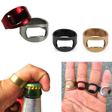 Load image into Gallery viewer, Stainless Steel Ring-shape Can Bottle Opener Bottle Cap Opening Remover Kitchen Gadgets Bar Useful Tools