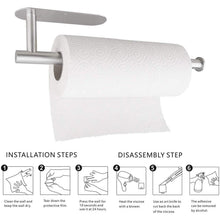 Load image into Gallery viewer, Stainless Steel Paper Towel Holder
