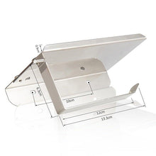 Load image into Gallery viewer, Stainless Steel Toilet Paper Holder Bathroom Wall Mount WC Paper Phone Holder Shelf Towel Roll shelf Accessories Toilet Paper Holder With Phone Shelf Aluminum Bathroom Accessories Tissue Roll Dispenser Storage Rack, Wall Mounted Modern Paper Towel Adapter