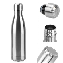 Load image into Gallery viewer, Stainless Steel Water Bottle BPA Free Thermos Water Beer Thermos 500ml for Sport Bottles Double-Wall Insulated Vacuum Flask Double-Walled Insulated Vacuum Flask Stainless Steel Drinking Bottle