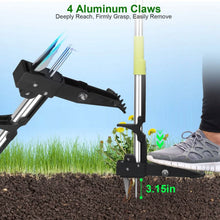 Load image into Gallery viewer, Standup Aluminum Weed Puller with 4 Claws