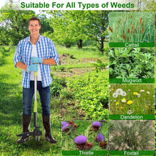 Load image into Gallery viewer, Standup Aluminum Weed Puller with 4 Claws