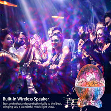 Load image into Gallery viewer, Star Project Lamp Galaxy Light Dinosaur Egg with Wireless Speaker and Remote Control