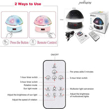 Load image into Gallery viewer, Star Projector Night Light for Kids