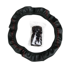 Load image into Gallery viewer, Steering Wheel Cover Braid On The Steering Wheel Cover Auto Car Steering Wheel Cover Wear-resistant Anti-slip Car Accessories Microfiber Breathable Wheel Cover Car Accessories Warm Steering Wheel Cover Winter Cool Summer Cover Interior