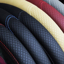 Load image into Gallery viewer, Steering Wheel Cover Braid On The Steering Wheel Cover Auto Car Steering Wheel Cover Wear-resistant Anti-slip Car Accessories Microfiber Breathable Wheel Cover Car Accessories Warm Steering Wheel Cover Winter Cool Summer Cover Interior