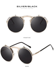 Load image into Gallery viewer, Stlylish And Attractive Long Keeper Sunglasses New Flip Sun Glasses For Men & Women Double Lens Clear Alloy Frame Eyewear Eyeglasses Colourfull Design