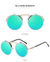 Load image into Gallery viewer, Stlylish And Attractive Long Keeper Sunglasses New Flip Sun Glasses For Men & Women Double Lens Clear Alloy Frame Eyewear Eyeglasses Colourfull Design