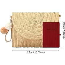Load image into Gallery viewer, Straw Handmade Shoulder Bag