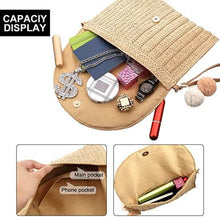 Load image into Gallery viewer, Straw Handmade Shoulder Bag