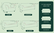 Load image into Gallery viewer, Stretch Armchair Slipcover Washable Furniture Protector Thick Sofa Protector Solid Printed Sofa Covers For Living Room Couch Cover Corner Sofa Water Resistant Couch Cover Furniture Protector