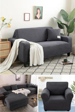 Load image into Gallery viewer, Stretch Armchair Slipcover Washable Furniture Protector Thick Sofa Protector Solid Printed Sofa Covers For Living Room Couch Cover Corner Sofa Water Resistant Couch Cover Furniture Protector