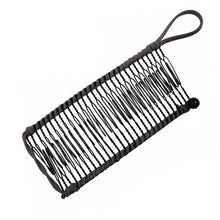 Load image into Gallery viewer, Stretch Banana Clip Double Side Lazy Women Hair Comb Easy Thick Curly Hair Styling Tool Ponytail Mohawk Bun Maker Accessories For Curly Hair Women