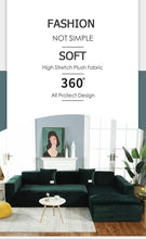 Load image into Gallery viewer, Stretchable Couch Cover Lounge Sofa Slipcover Furniture Cover Machine Washable Elasticated Sofa Covers Chaise Longue For Living Room Corner Armchair Elastic Cushion Couch Furniture 3 Seater Slipcover For Home