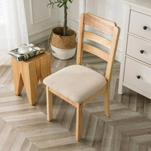 Load image into Gallery viewer, Stretchy Removable Washable Upholstered Chair Seat Slipcover Protector Waterproof Removable Dining Chair Seat Cover Jacquard Stretch Chair Seat Cushion Slipcover For Dining Room Kitchen Banquet