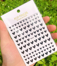 Load image into Gallery viewer, Stripe Line Nail Sticker Decal Thin Lining Line Art Self-Adhesive Peel Off Silver /Gold /White /Black Gold Stickers Accessories Strip Line Nail Decal Self-Adhesive 3D Wave Decal Decoration Metallic Curve Design Decoration for Women Girls