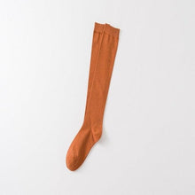 Load image into Gallery viewer, Striped Long Warm Thigh High Stockings Women's Casual Tube Thigh High Socks for School Over Knee High Socks for girls