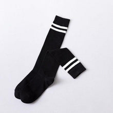 Load image into Gallery viewer, Striped Long Warm Thigh High Stockings Women's Casual Tube Thigh High Socks for School Over Knee High Socks for girls