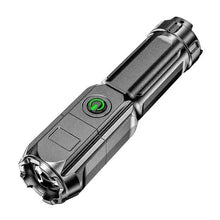 Load image into Gallery viewer, Strong Telescopic Light Zoom Flashlight
