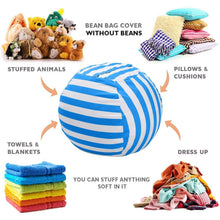 Load image into Gallery viewer, Stuffed Animal Storage Bean Bag Chair Cover