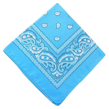 Load image into Gallery viewer, Stunning Print Bandana Hair Bands For Girls ,Women And Kids Unisex Square Scarf Turban Headband Hair Accessories