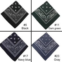 Load image into Gallery viewer, Stunning Print Bandana Hair Bands For Girls ,Women And Kids Unisex Square Scarf Turban Headband Hair Accessories