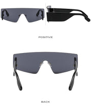 Load image into Gallery viewer, Stylish Big Rimless Classic Sunglasses In Square Shape For Women & Men New Oversize & Retro Style Sunglasses Rectangle Shape Eyewear Shades Oversized Fashion Sunglasses For Women