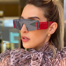 Load image into Gallery viewer, Stylish Big Rimless Classic Sunglasses In Square Shape For Women & Men New Oversize & Retro Style Sunglasses Rectangle Shape Eyewear Shades Oversized Fashion Sunglasses For Women