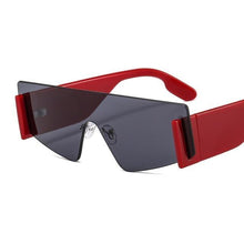 Load image into Gallery viewer, Stylish Big Rimless Classic Sunglasses In Square Shape For Women & Men New Oversize & Retro Style Sunglasses Rectangle Shape Eyewear Shades Oversized Fashion Sunglasses For Women