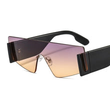 Load image into Gallery viewer, Stylish Big Rimless Classic Sunglasses In Square Shape For Women & Men New Oversize & Retro Style Sunglasses Rectangle Shape Eyewear Shades Oversized Fashion Sunglasses For Women