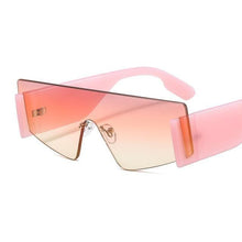 Load image into Gallery viewer, Stylish Big Rimless Classic Sunglasses In Square Shape For Women & Men New Oversize & Retro Style Sunglasses Rectangle Shape Eyewear Shades Oversized Fashion Sunglasses For Women