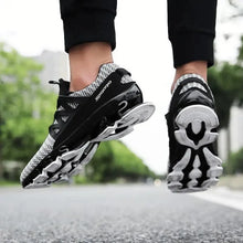 Load image into Gallery viewer, Stylish Black Mens Soft Casual Sneakers Breathable Comfort Sport Elegant Men Sneakers