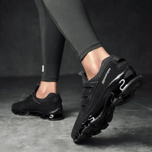 Load image into Gallery viewer, Stylish Black Mens Soft Casual Sneakers Breathable Comfort Sport Elegant Men Sneakers