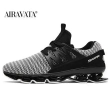 Load image into Gallery viewer, Stylish Black Mens Soft Casual Sneakers Breathable Comfort Sport Elegant Men Sneakers