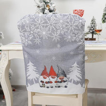 Load image into Gallery viewer, Stylish Chair Covers Christmas Santa Claus Chair Back Cover Christmas Dining Dinner Table Decoration New Year Party Supplies Dining Table Decoration for Home New Year Party