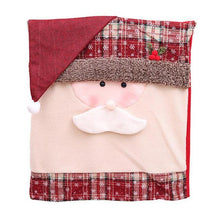 Load image into Gallery viewer, Stylish Chair Covers Christmas Santa Claus Chair Back Cover Christmas Dining Dinner Table Decoration New Year Party Supplies Dining Table Decoration for Home New Year Party