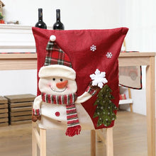 Load image into Gallery viewer, Stylish Chair Covers Christmas Santa Claus Chair Back Cover Christmas Dining Dinner Table Decoration New Year Party Supplies Dining Table Decoration for Home New Year Party