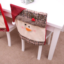 Load image into Gallery viewer, Stylish Chair Covers Christmas Santa Claus Chair Back Cover Christmas Dining Dinner Table Decoration New Year Party Supplies Dining Table Decoration for Home New Year Party