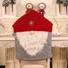Load image into Gallery viewer, Stylish Chair Covers Christmas Santa Claus Chair Back Cover Christmas Dining Dinner Table Decoration New Year Party Supplies Dining Table Decoration for Home New Year Party