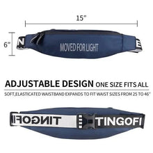 Load image into Gallery viewer, Stylish Design Unisex Waterproof Money Belt Bag Elegant Waist Pack Bag for Hiking Fitness Cycling Workout Gym Reflective Runners Belt Jogging Pocket Belt